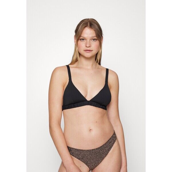 Seafolly SEAFOLLY COLLECTIVE GATHERED FIXED Góra od bikini black S1981J0C5-Q11