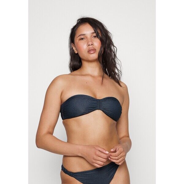 Filippa K PRINTED BANDEAU Góra od bikini blue F1481J00K-K11