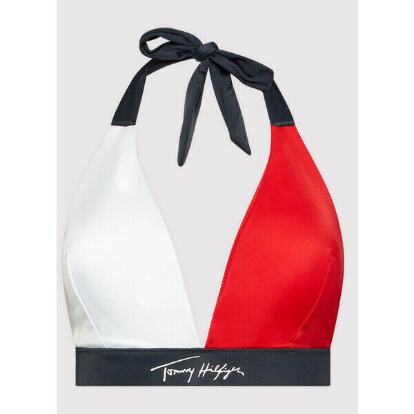 Tommy Hilfiger Curve Góra od bikini UW0UW03325 Granatowy