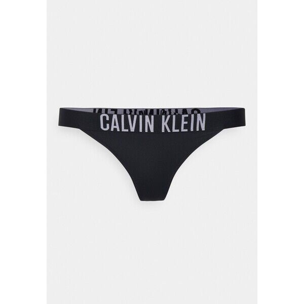 Calvin Klein Swimwear BRAZILIAN Dół od bikini black C1781I03H-Q11