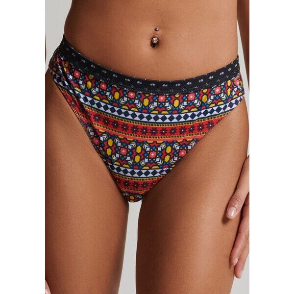 Superdry VINTAGE Dół od bikini multi geo SU281I023-T11