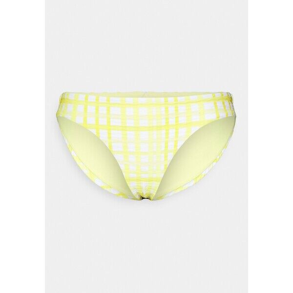 Seafolly AMALFI CHECK HIPSTER Dół od bikini lime light S1981I09E-M11