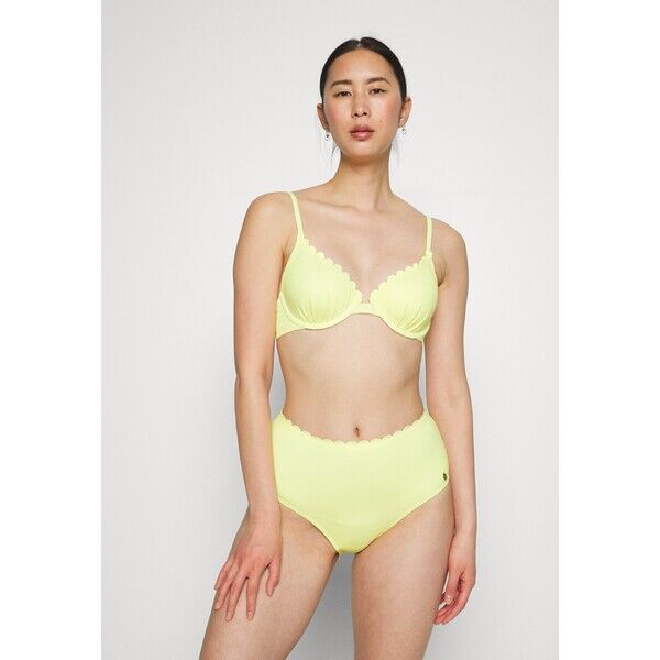 LASCANA PADDWIRE TOP Góra od bikini yellow L8381J066-E11