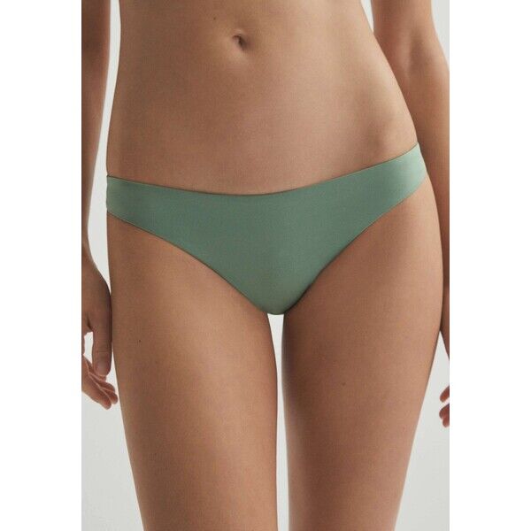 OYSHO Dół od bikini khaki OY181I0KI-N11