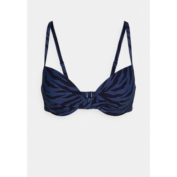 Esprit AVILA BEACH WITH BOW Góra od bikini navy ES181J0M6-K11