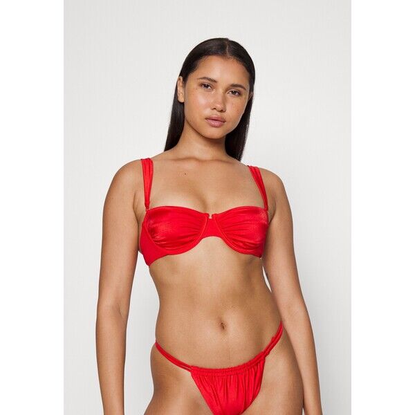 Hunkemöller BORABORA RUCHED UB Góra od bikini red HM181J0BU-G11