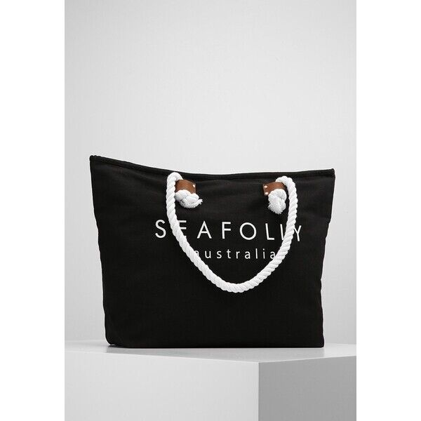 Seafolly SHIP SAIL TOTE Akcesoria plażowe black S1981M000-Q11