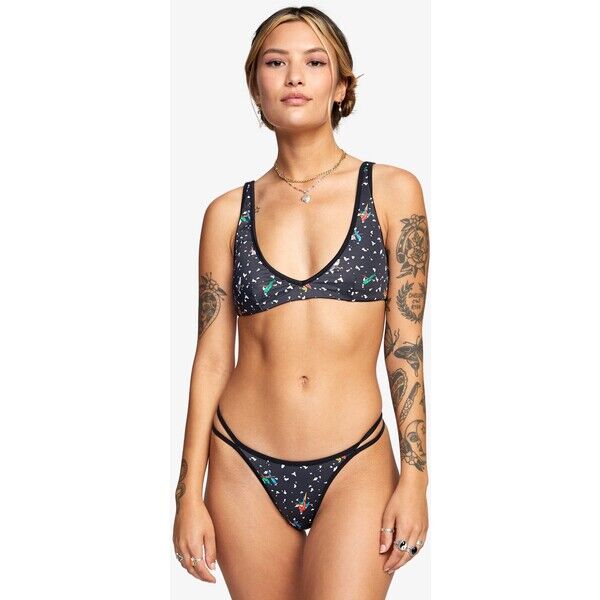RVCA UNCAGED Góra od bikini rvca black RV481J02I-Q11