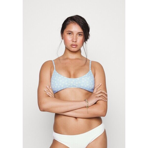 Monki AZAMI BRA Góra od bikini blue MOQ81J004-K11