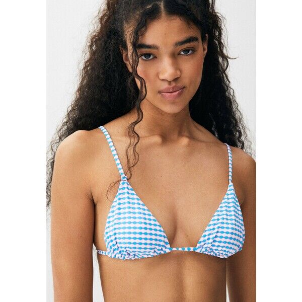 PULL&BEAR Góra od bikini mottled turquoise PUC81J02G-L11