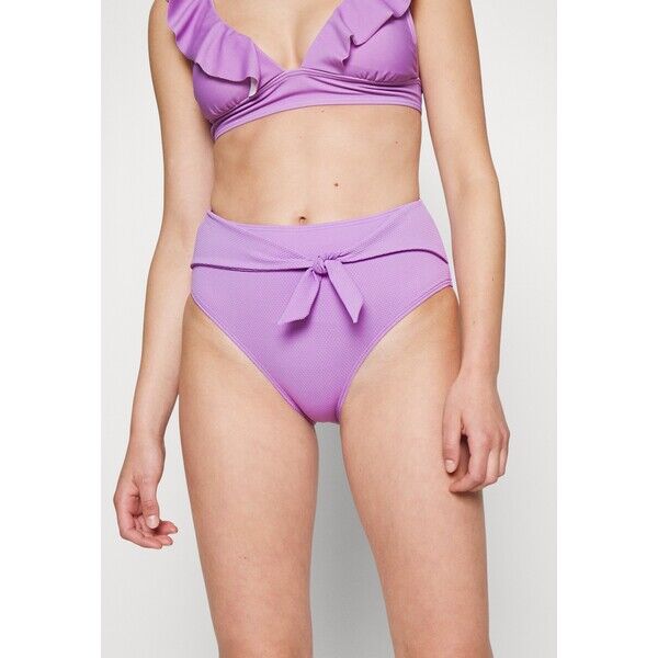 LASCANA HIGHWAIST Dół od bikini lilac L8381I04Q-I11