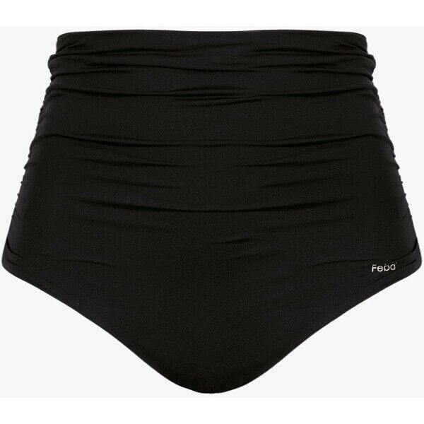 Feba Swimwear Majtki kąpielowe wysokie Dół od bikini czarne FEP81I00A-Q11