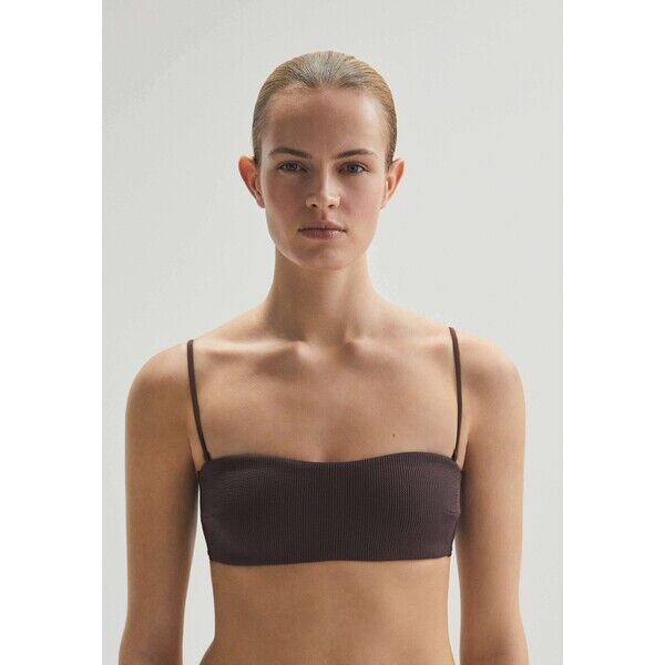OYSHO BANDEAU Góra od bikini brown OY181J0A0-O11