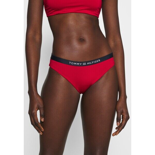 Tommy Hilfiger CORE SOLID CLASSIC Dół od bikini primary red TO181I02Z-G11