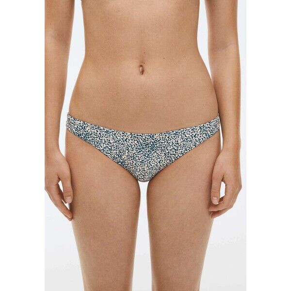 OYSHO ABSTRACT MEDIUM COVERAGE Dół od bikini blue OY181I0L2-K11