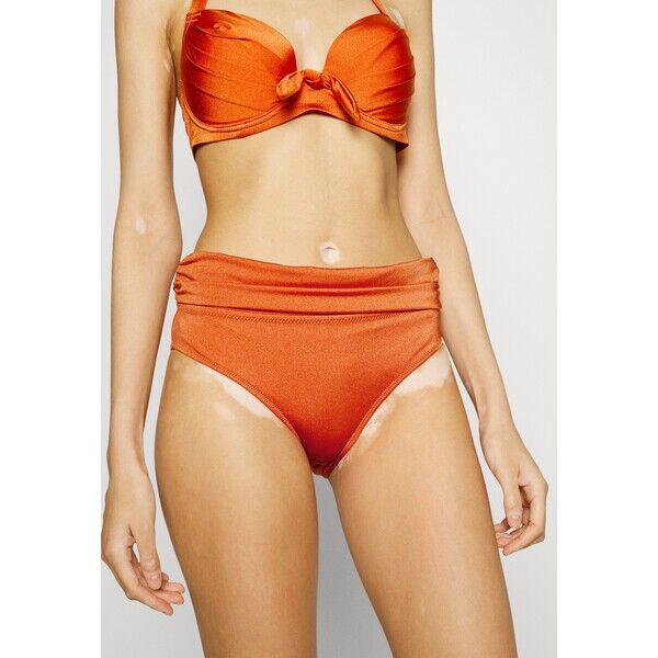 Pour Moi AZURE FOLD OVER BRIEF Dół od bikini orange POJ81I00I-H11