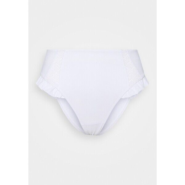 Pour Moi ISLAND VIBE HIGH WAISTED CONTROL BRIEF Dół od bikini white POJ81I01I-A11