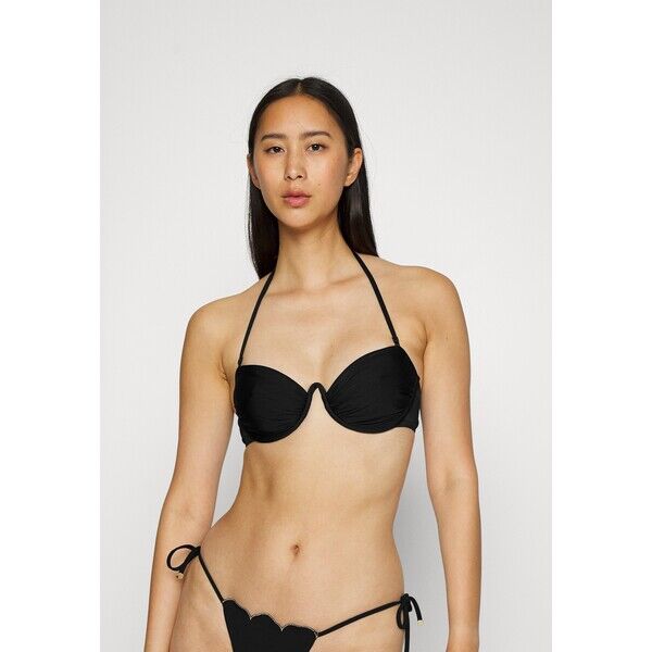 Etam IDEAL BANDEAU ARMATURE Góra od bikini noir ET981J03M-Q11