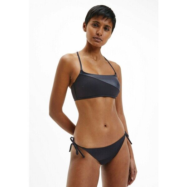 Calvin Klein Swimwear CORE ESSENTIALS Dół od bikini pvh black C1781I050-Q11