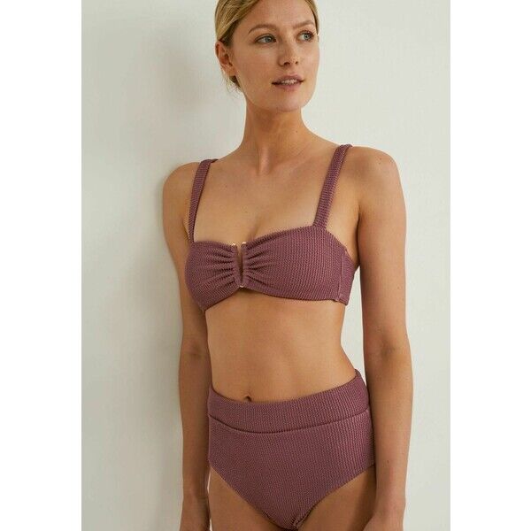 C&A Dół od bikini bordeaux-melange C6F81I004-G11