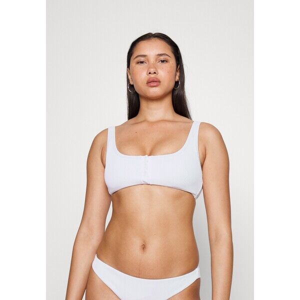 Roxy LOVE BRALETTE Góra od bikini bright white RO581J090-T11