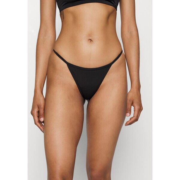 Weekday TANGA THONG SWAY Dół od bikini black WEB81I022-Q11