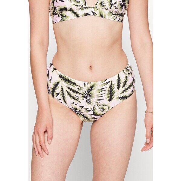 Seafolly ISLAND IN THE SUN WIDE SIDE RETRO Dół od bikini avocado S1981I09N-M11