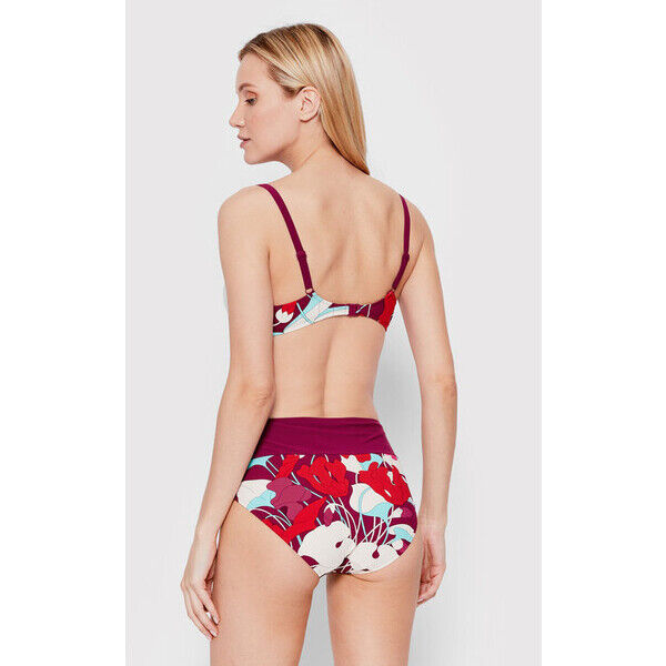 Chantelle Góra od bikini Flowers C18H10 Fioletowy