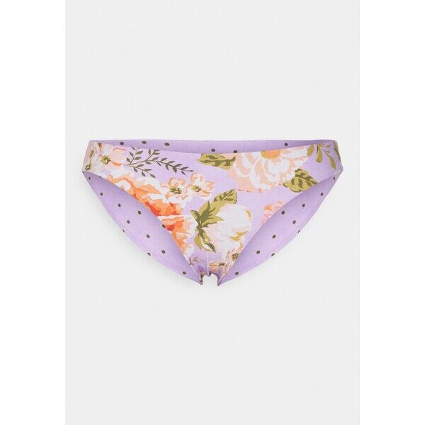 Seafolly PARADISE GARDEN REVERSIBLE HIPSTER Dół od bikini lilac S1981I09M-I11