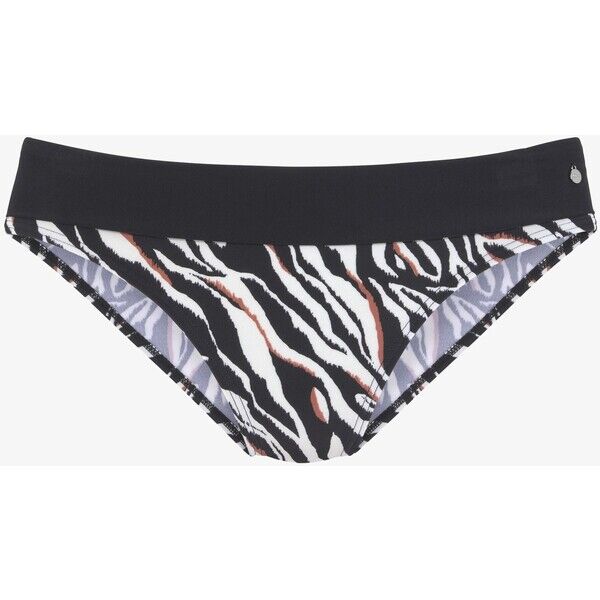 s.Oliver Dół od bikini schwarz/creme/braun SO281I02C-Q11