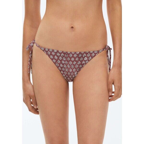OYSHO WITH TIES Dół od bikini light brown OY181I0L5-O11