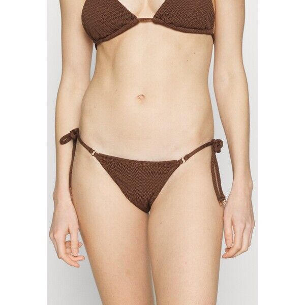 Seafolly DIVE TIE SIDE RIO PANT Dół od bikini tiramisu S1981I06O-O12