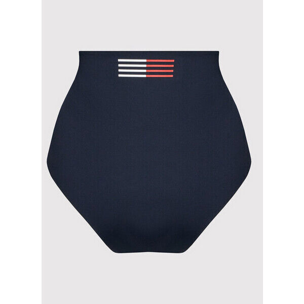 Tommy Hilfiger Curve Dół od bikini UW0UW03367 Granatowy