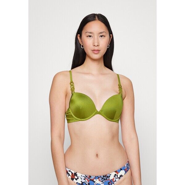 Hunkemöller PALM Góra od bikini green HM181J0CH-M11