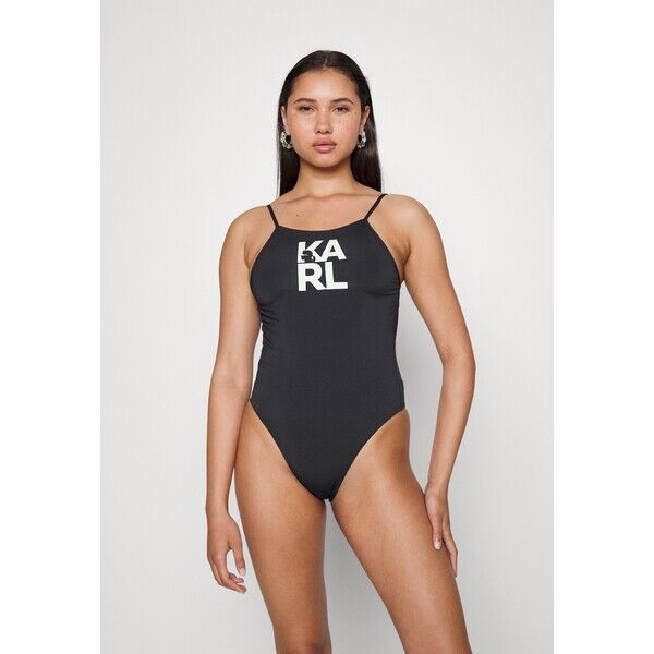 KARL LAGERFELD CHOUPETTE ONE PIECE Kostium kąpielowy black K4881G00P-Q11