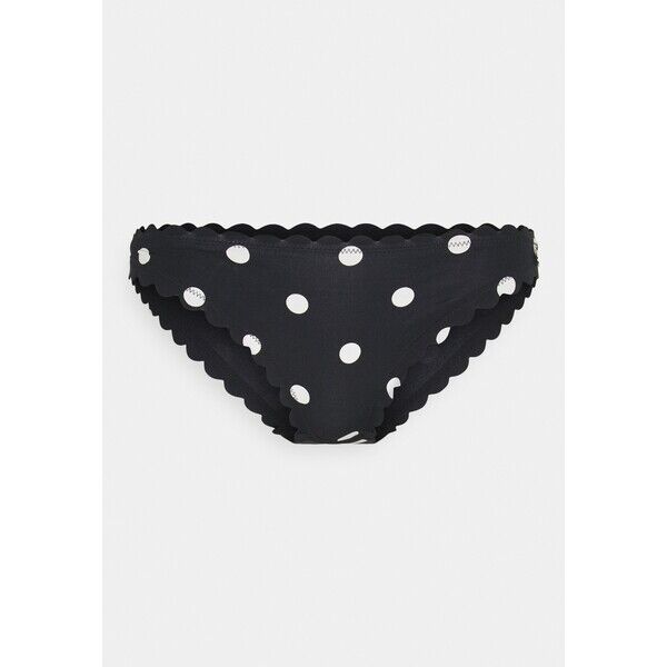 LASCANA PANTS CHEEKY Dół od bikini black/white L8381I035-Q11