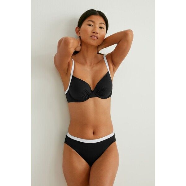 C&A Dół od bikini black C6F81R006-Q11