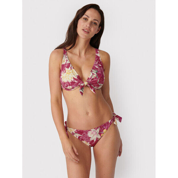 Triumph Dół od bikini Botanical Leaf 10207924 Różowy