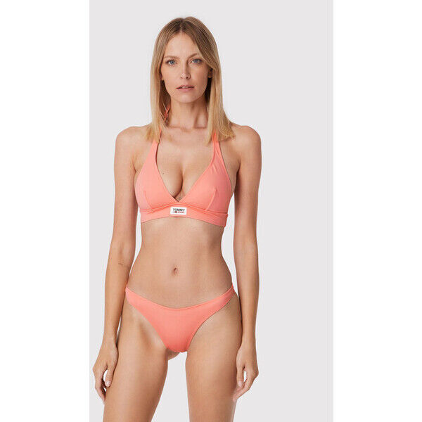 Tommy Jeans Dół od bikini UW0UW03373 Pomarańczowy