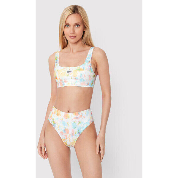 Tommy Jeans Góra od bikini UW0UW03324 Biały