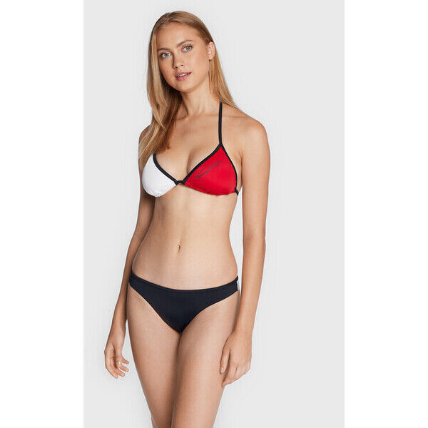 Tommy Hilfiger Dół od bikini UW0UW03705 Granatowy