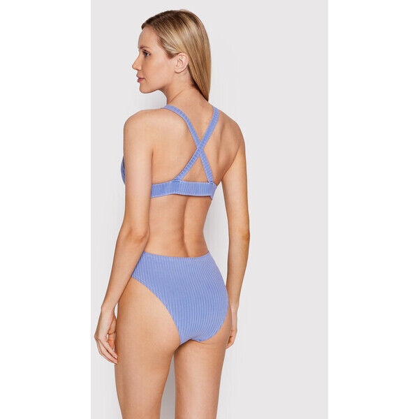Calvin Klein Swimwear Strój kąpielowy KW0KW01641 Fioletowy