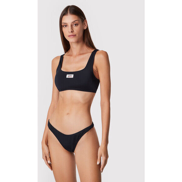 Tommy Jeans Dół od bikini UW0UW03373 Granatowy