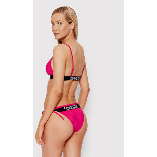 Calvin Klein Swimwear Dół od bikini KW0KW01724 Różowy