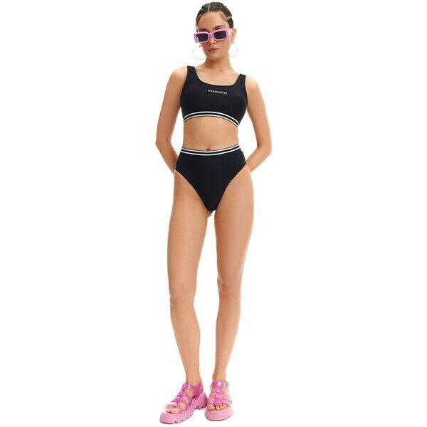 Cropp Dwuczęściowy strój kąpielowy z napisem 0640S-99X