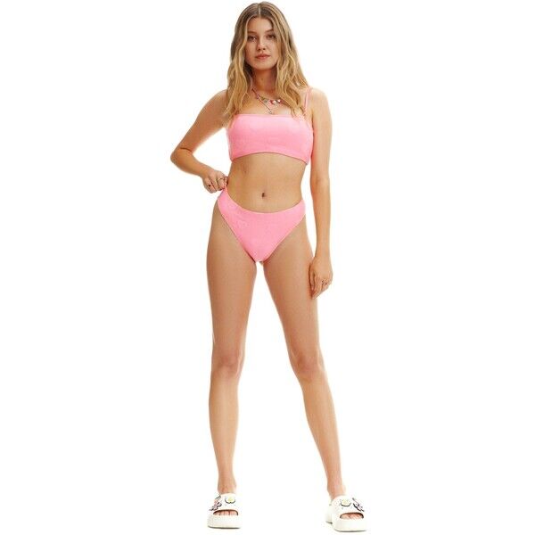 Cropp Różowe bikini w serca 0667S-32X