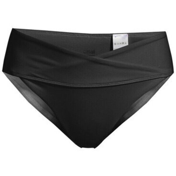 Casall Dół od bikini High Waist Wrap Bikini Brief Czarny