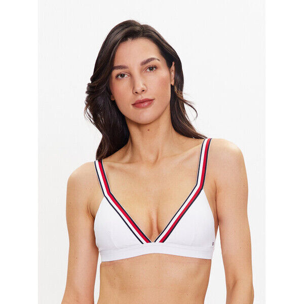 Tommy Hilfiger Góra od bikini UW0UW04101 Biały