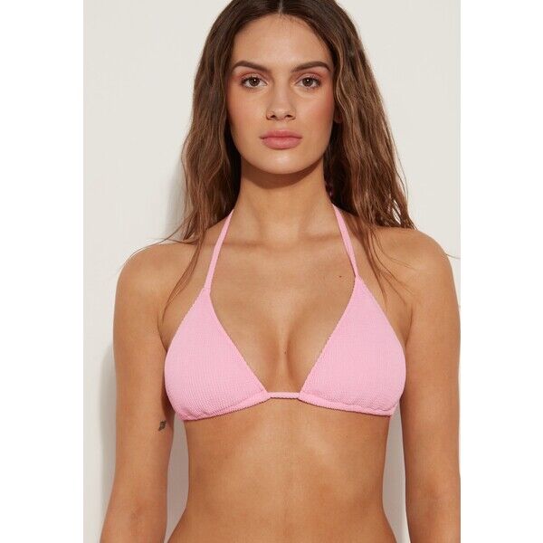 Tezenis 3D-EFFECT TRIANGLE Góra od bikini v hollywood pink TEG81J083-J11