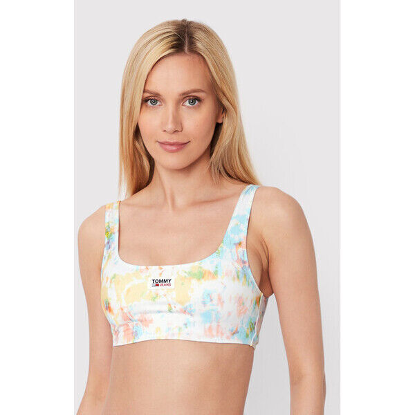 Tommy Jeans Góra od bikini UW0UW03324 Biały